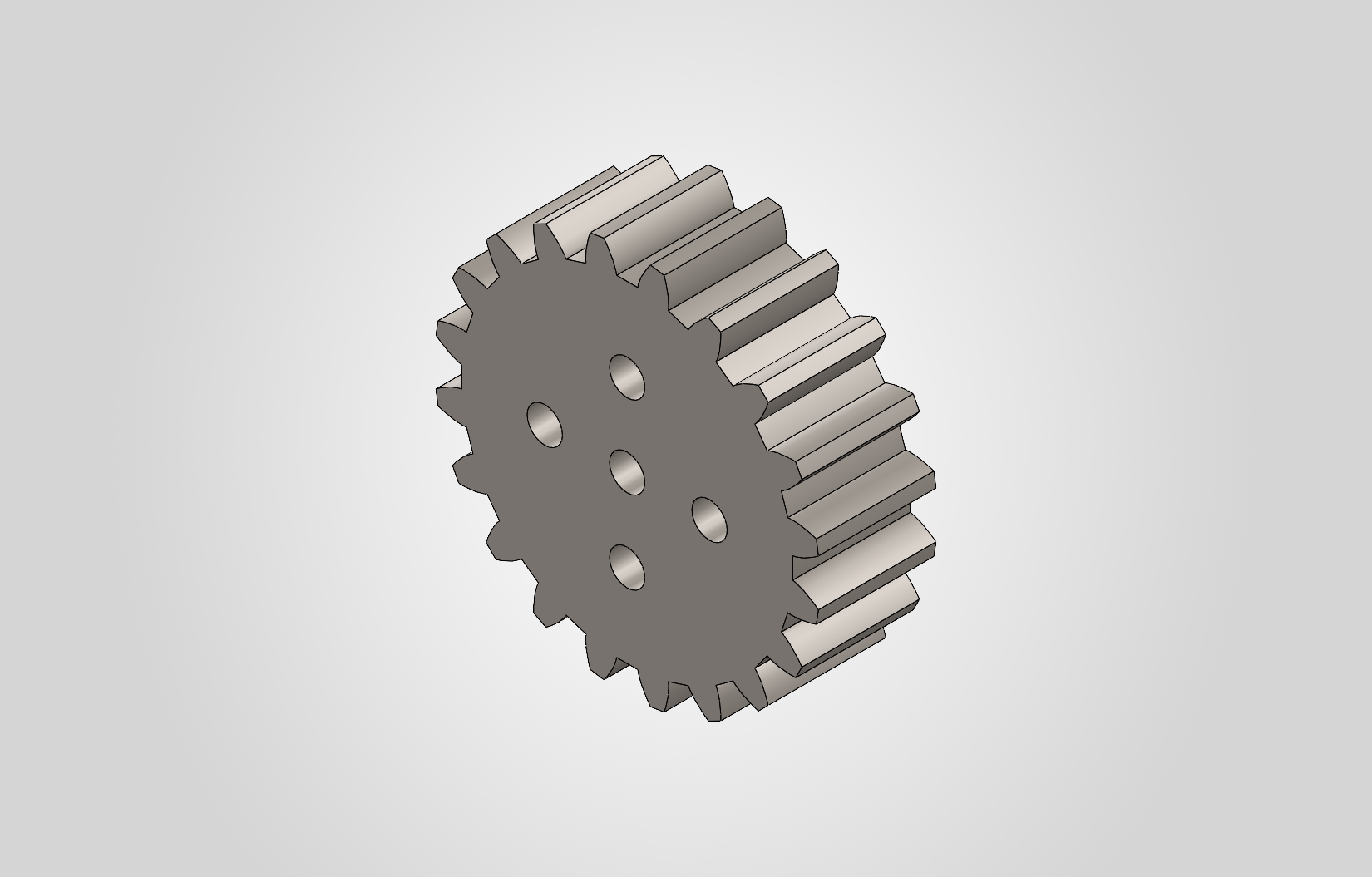 Base plate CAD model